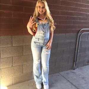 Denim Overalls